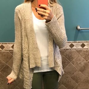 Waterfall cardigan